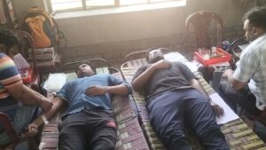 ভ্যালেন্টাইনস ডে-তে থ্যালাসেমিয়া রোগীদের পাশে ‘স্বপ্নসন্ধান’ ভালোবাসা হাটে রক্ত দান শিবির