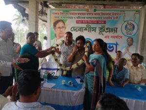 উত্তর কাঁথির তৃনমূল প্রার্থীর কর্মী সভা