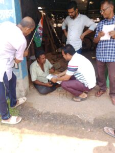 নেতাজি সুভাষচন্দ্র রোড়ের ব্যবসায়ীদের কাছে প্রচার তৃনমুলের